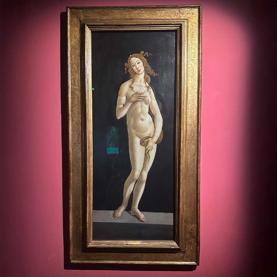 Venere Botticelli berlino travel