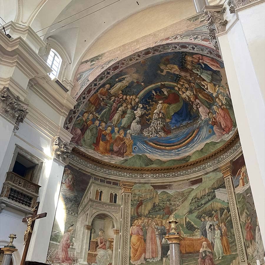 church paints italy art travel experience